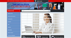 Desktop Screenshot of lasecretaria.cl